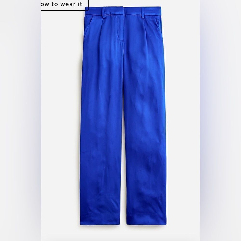 J Crew Straight-leg Essential Pants Size 14